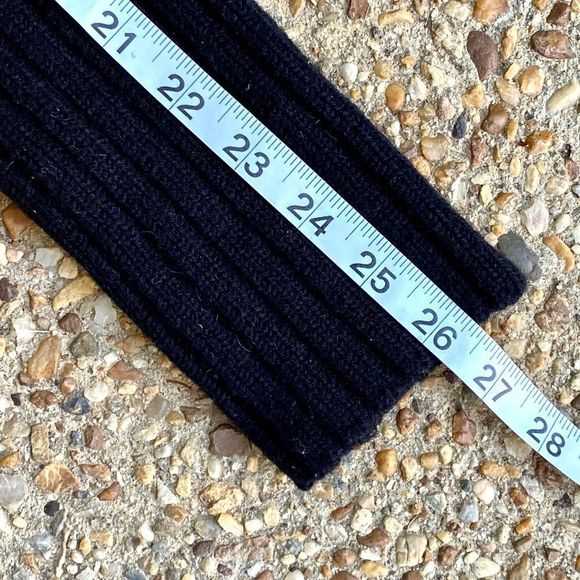 Vtg Express Faux Fur Wool Blend Ribbed Full Zip Jacket Size M - Picture 6 of 10